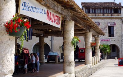 Lundi et samedi, le marché de Mauvezin, Gers