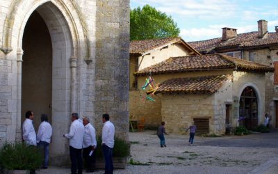 A l’occasion des journées du patrimoine, Sarrant, Gers