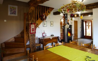 Fêter Noël en famille dans un grand gîte au coeur du sud-ouest