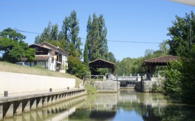 A Condom, promenade sur la Baïse à bord du d’Artagnan