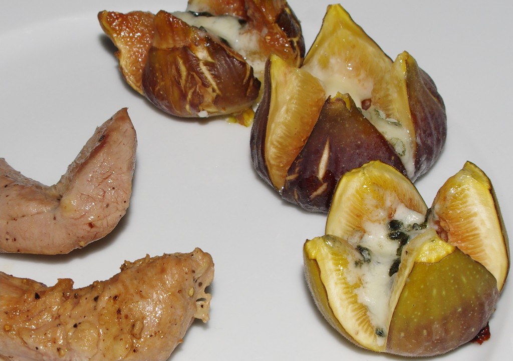 Figues au roquefort