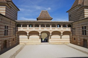 cour du château coursière