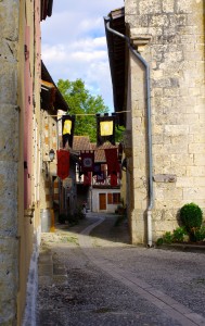 Ruelle décorée pour l'occasion...