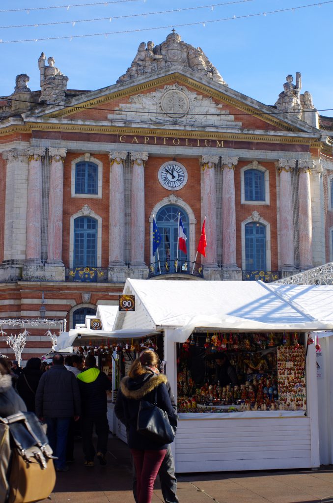 Toulouse, marché de Noël au Capitole