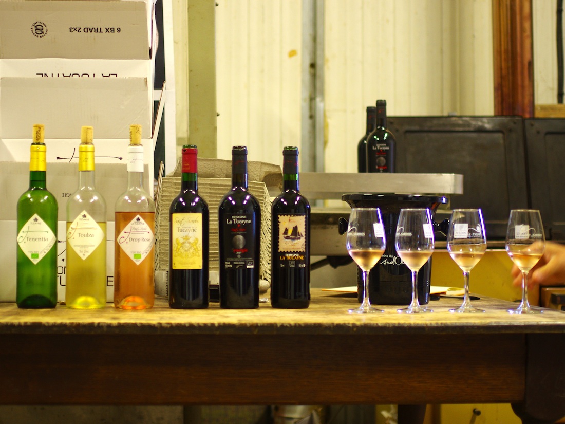 Vin du sud-ouest, Saint Sardos, gamme de la Tucayne