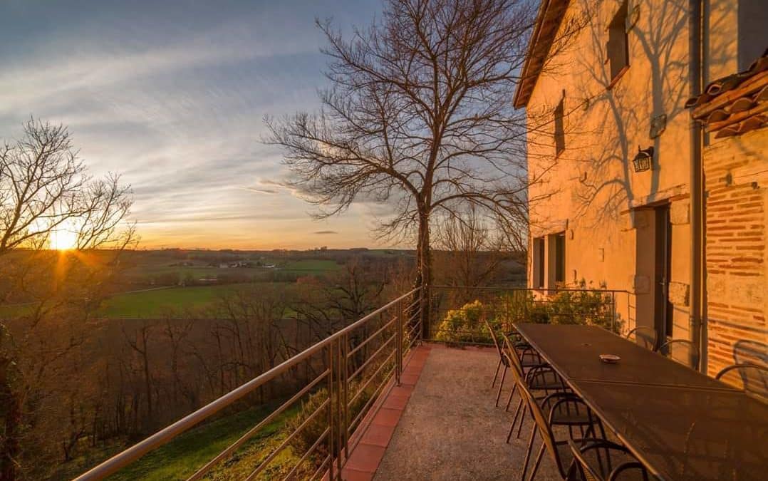 occitanie vacances sud ouest grand gîte terrasse plein sud